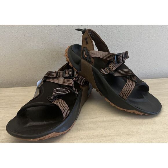 Nike DJ6604-002 Men’s Sz 11 Oneonta Sandals Black/Med. Brown - Picture 1 of 10